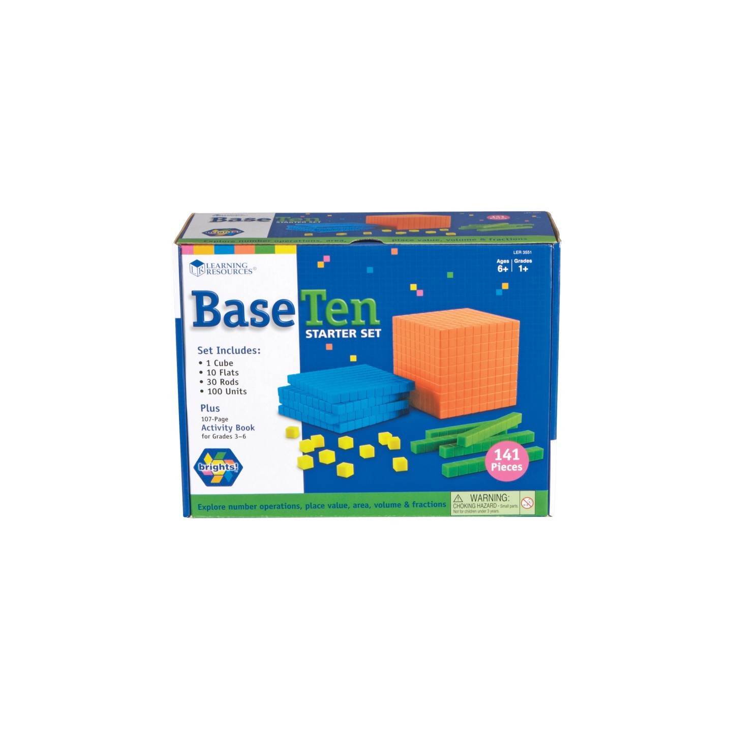 Learning Resources Brights! Base 10 Starter Set