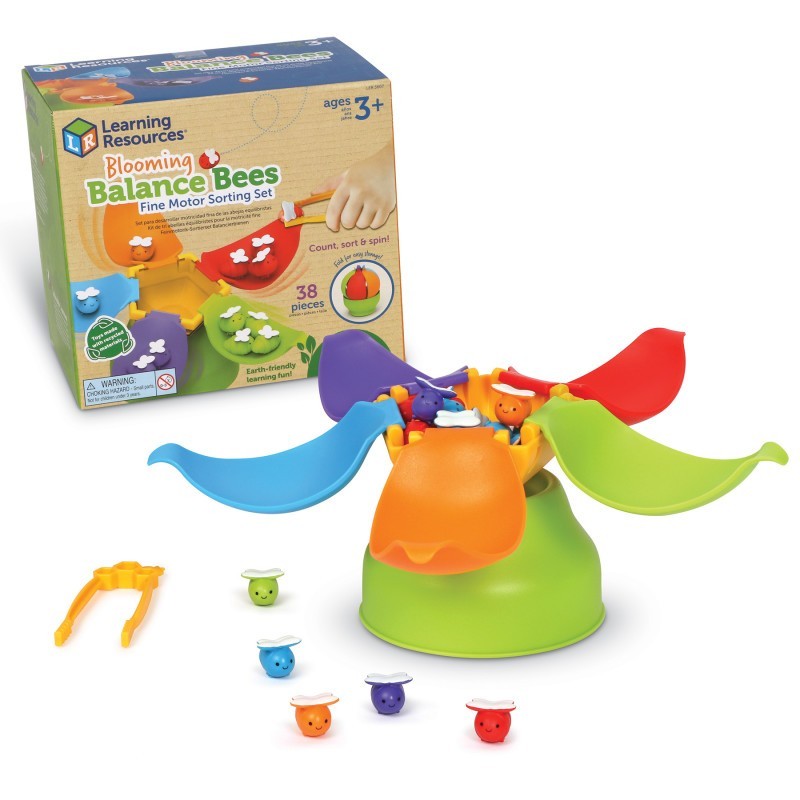 Learning Resources Balancing Bees Fine Motor Sorting Set