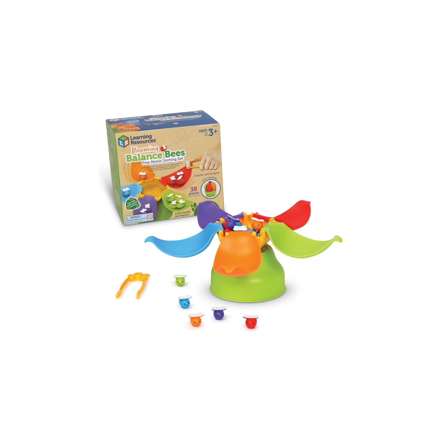 Learning Resources Balancing Bees Fine Motor Sorting Set
