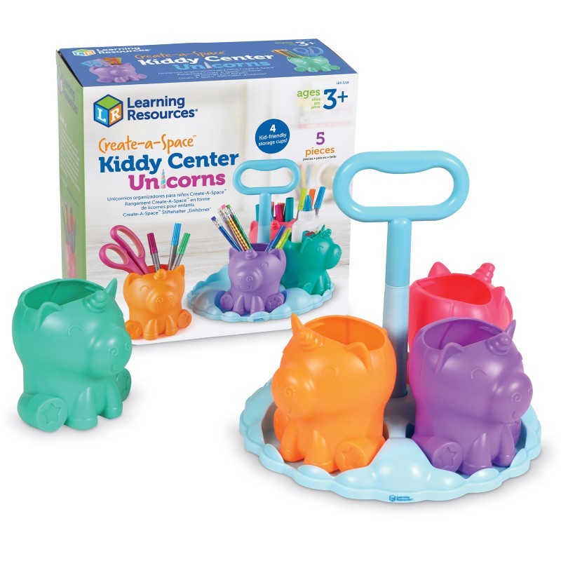Learning Resources Create-a-Space Kiddy Center: Unicorns!
