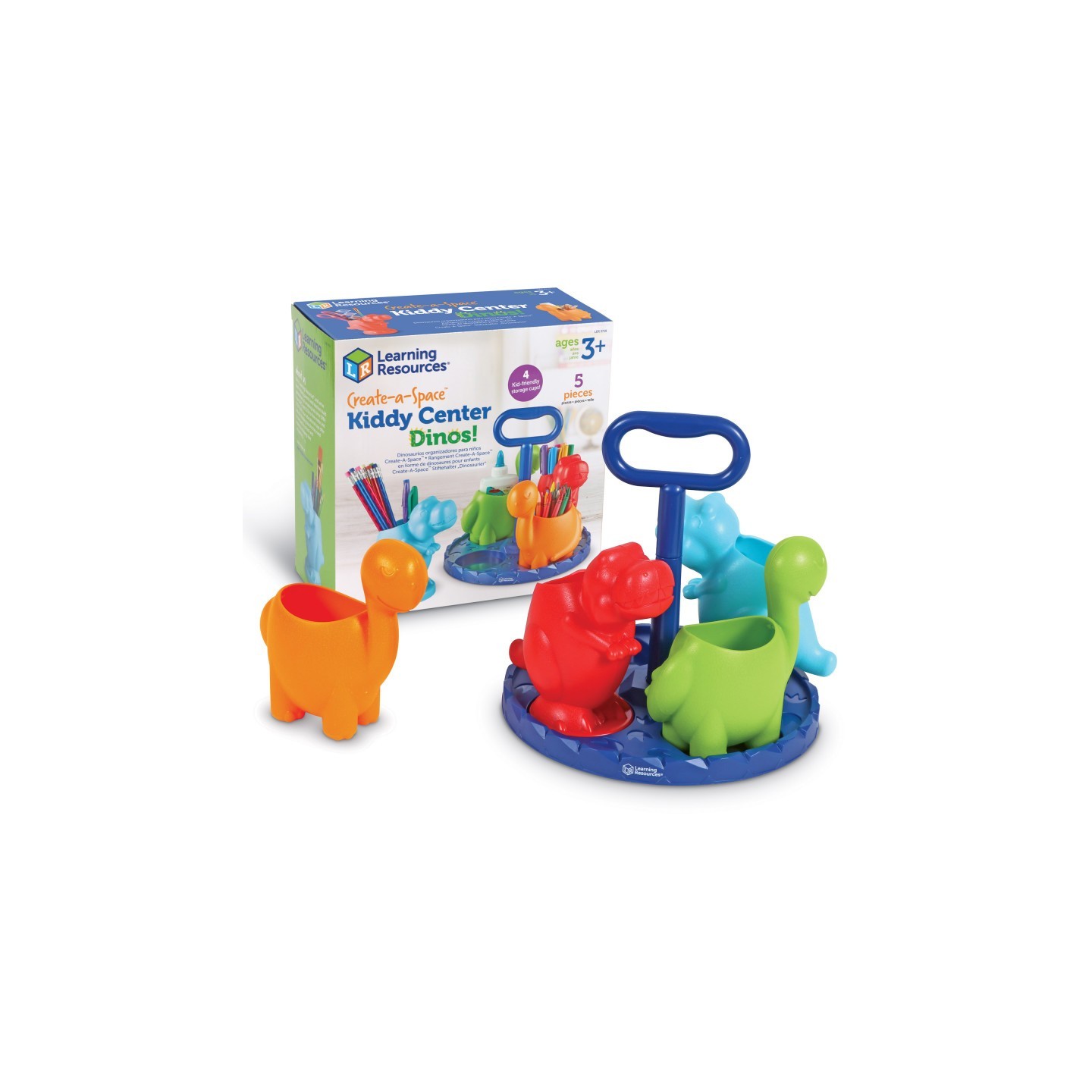 Learning Resources Create-a-Space Kiddy Center: Dinos!