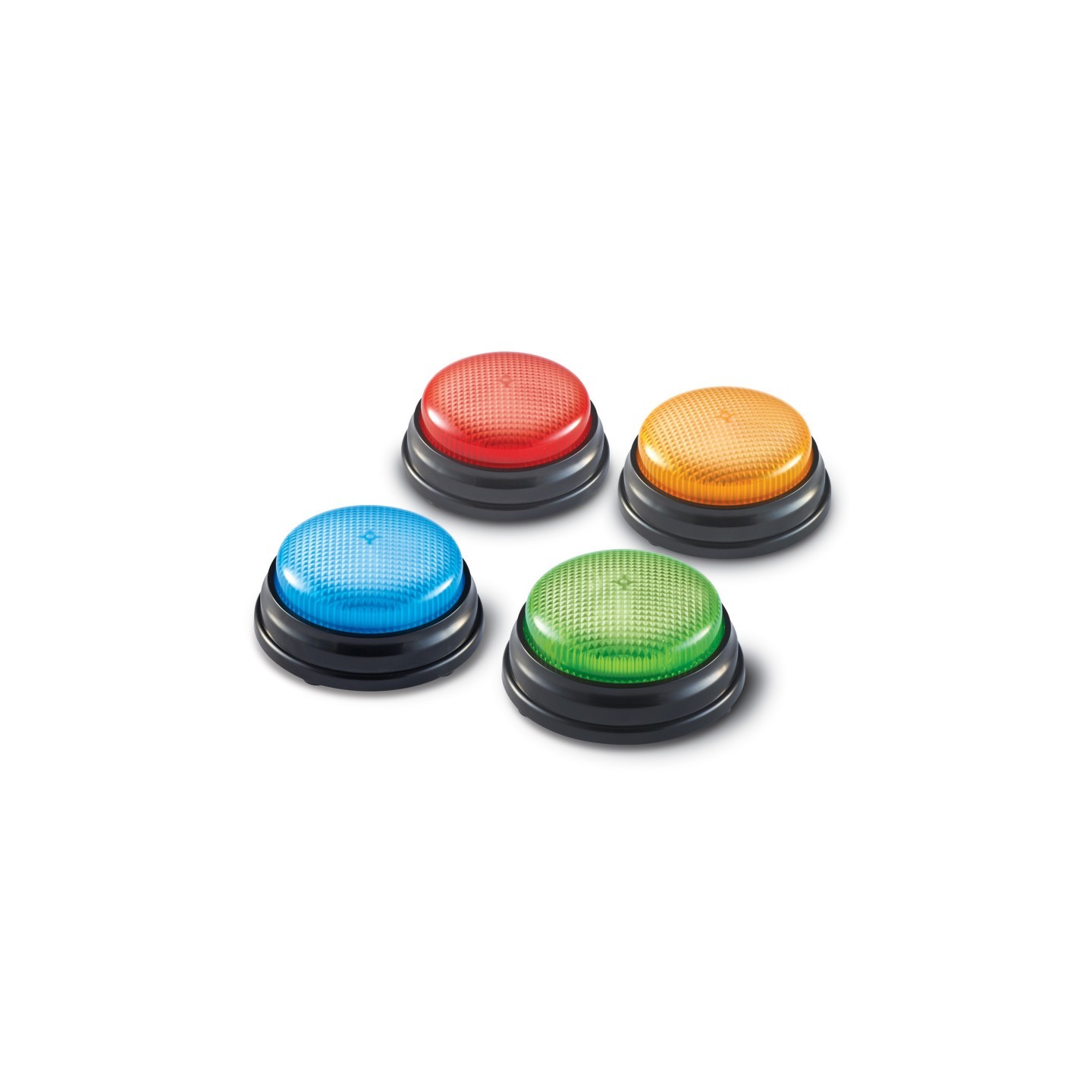 Learning Resources Lights and Sounds Answer Buzzers, Set of 4