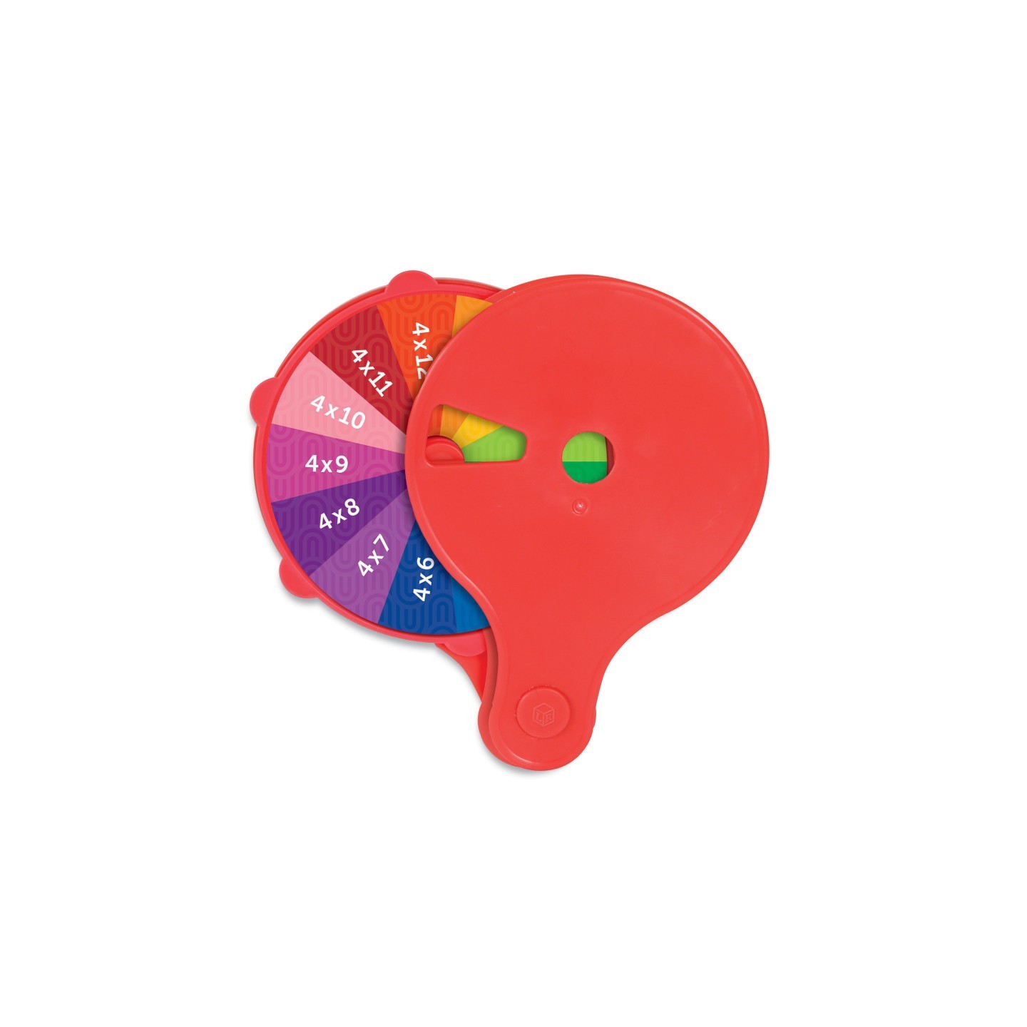 Learning Resources Skill Builders! Multiplication Quiz Wheel, 15 Pieces