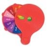 Learning Resources Skill Builders! Multiplication Quiz Wheel, 15 Pieces