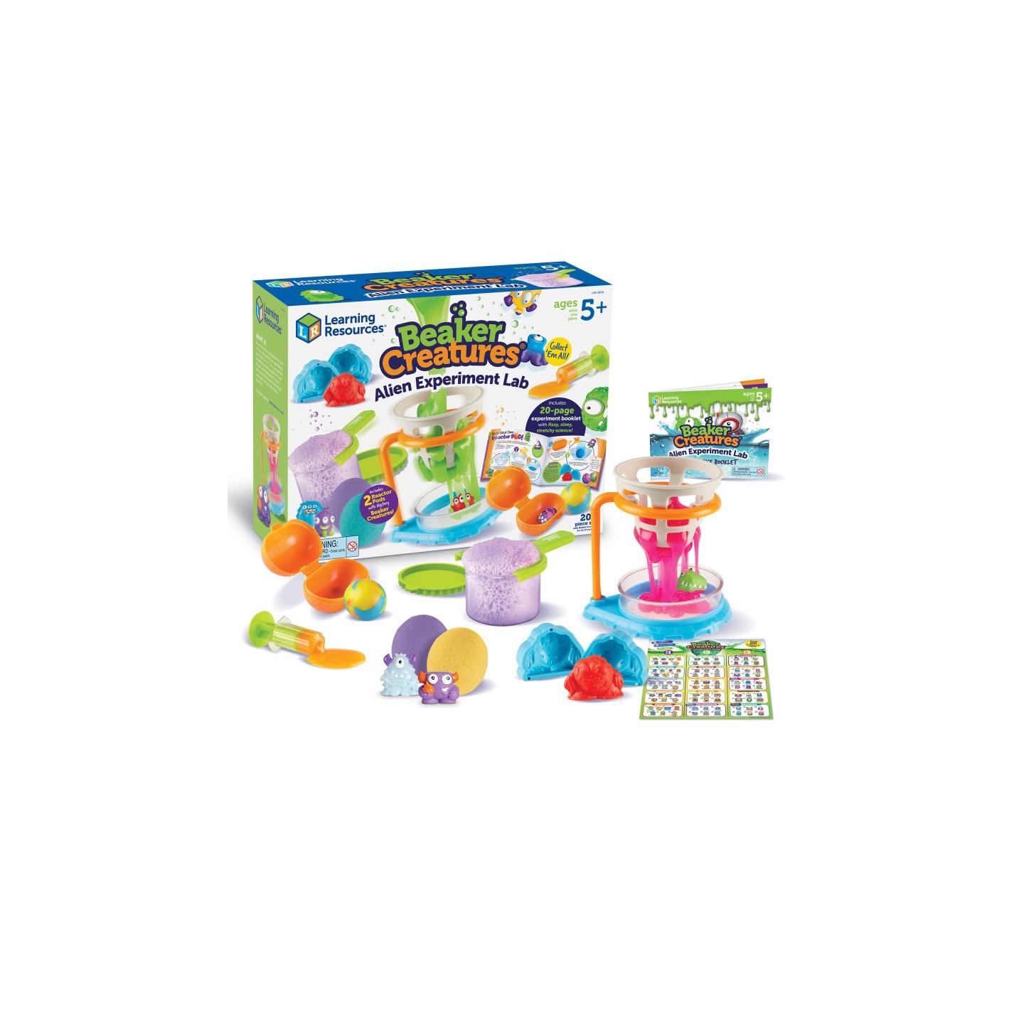 Learning Resources Beaker Creatures® Alien Experiment Lab