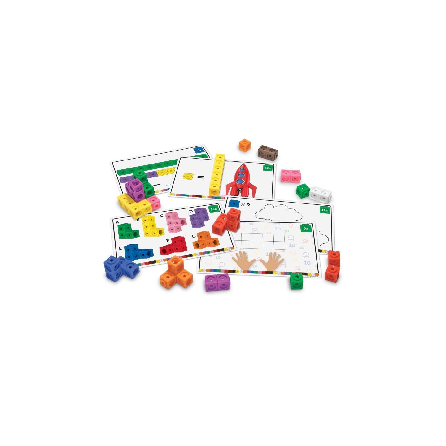 Learning Resources Mathlink® Cubes Early Math Activity Set