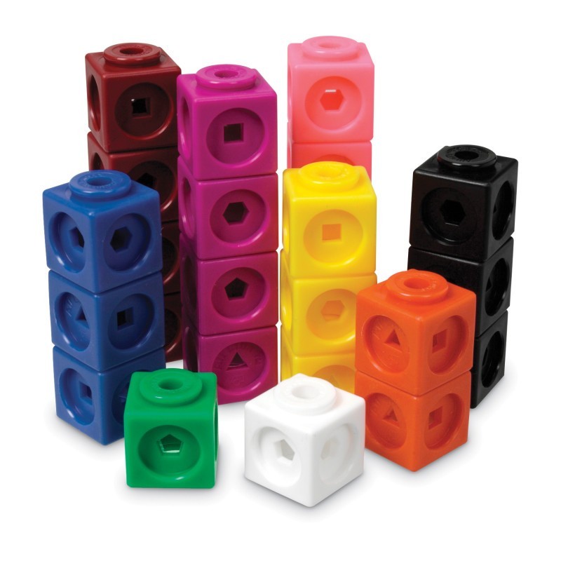 Learning Resources MathLink® Cubes, Set of 1000