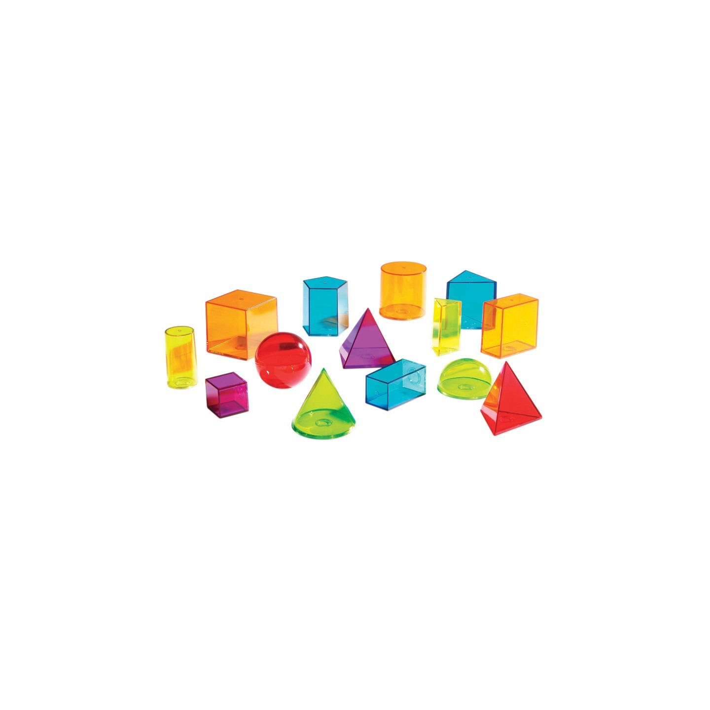 Learning Resources View-Thru Geometric Solids