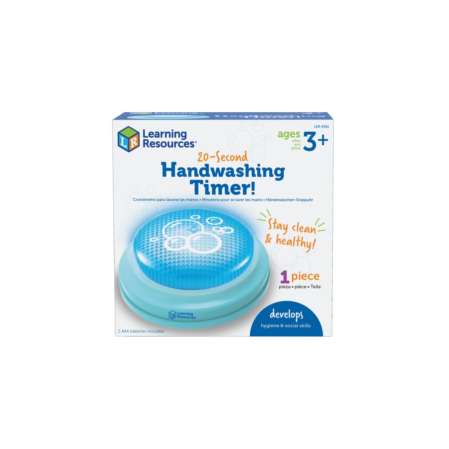 Learning Resources 20-Second Handwashing Timer
