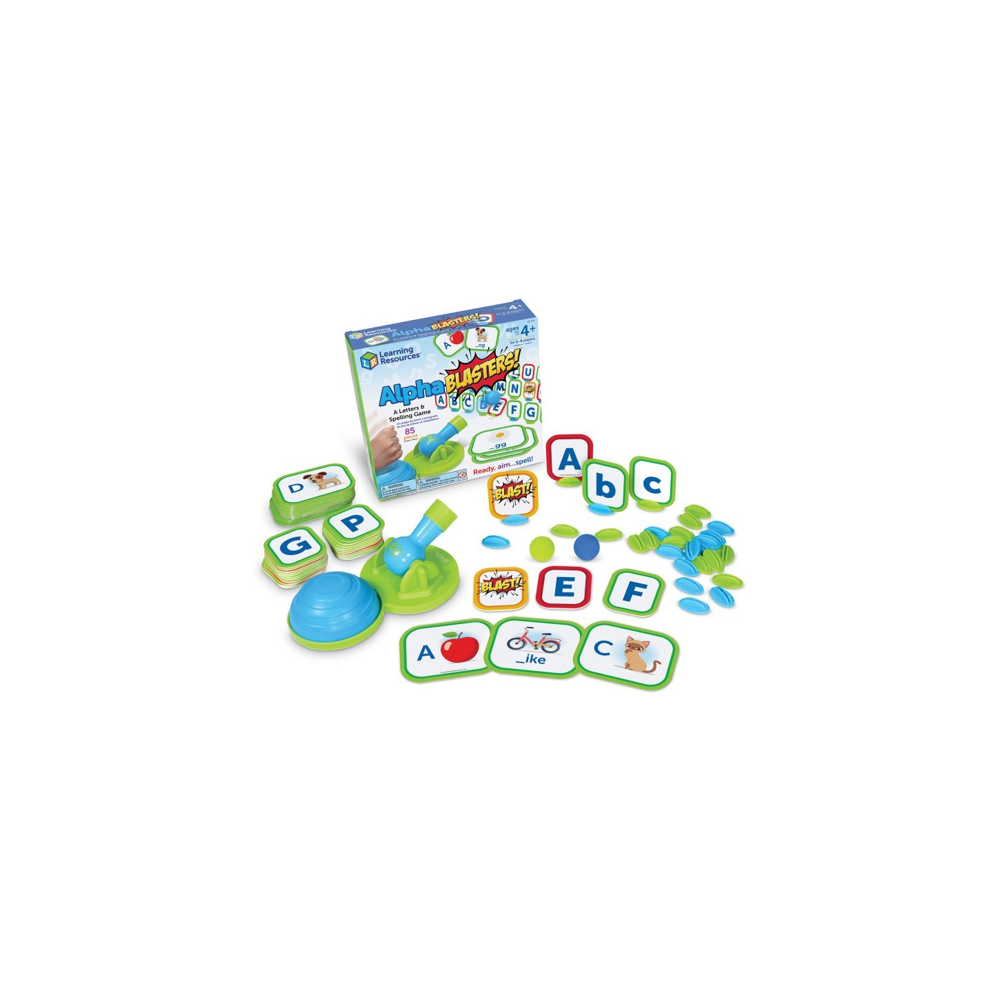 Learning Resources Alphablasters! Letters & Spelling Game