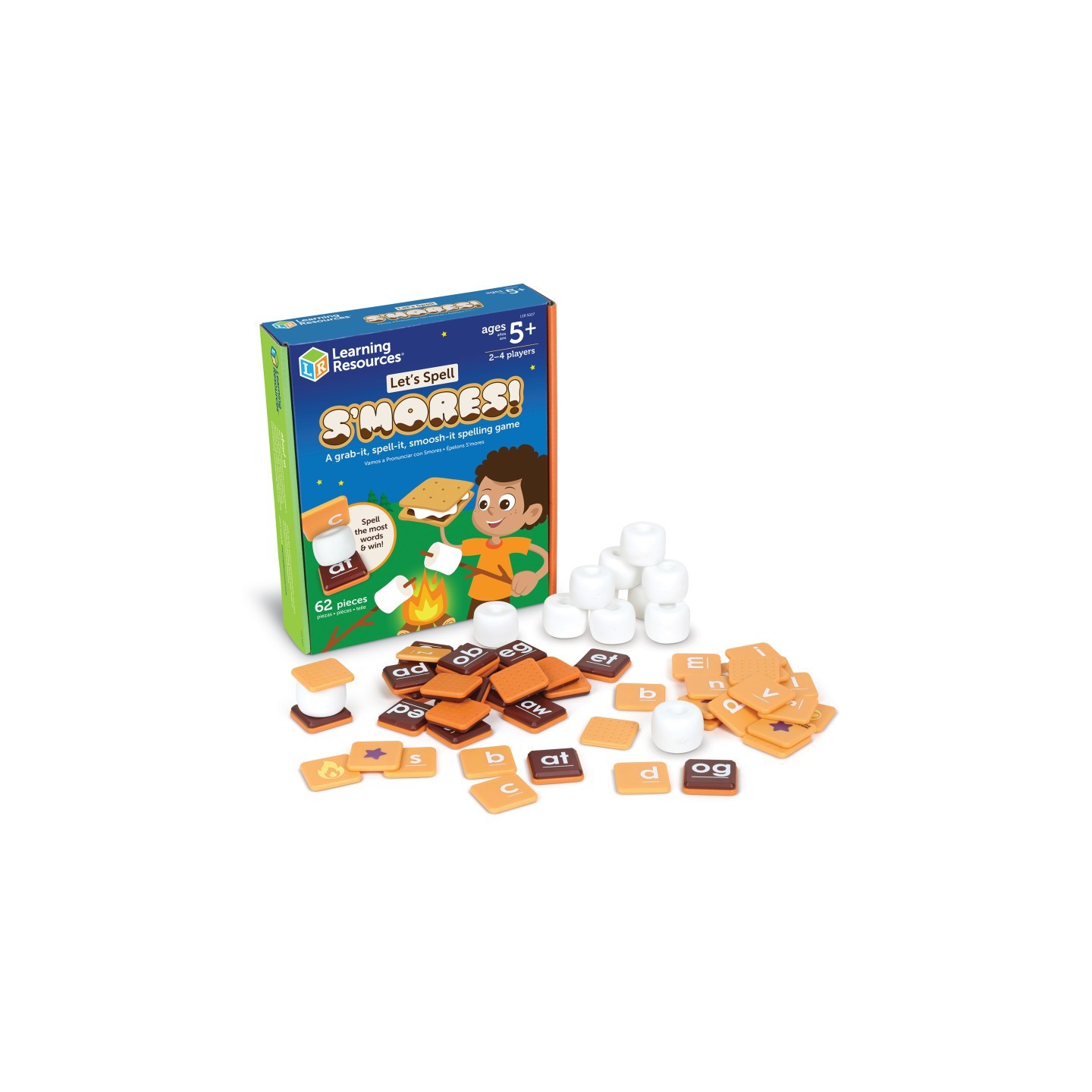 Learning Resources Let's Spell S'Mores Game
