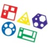 Learning Resources Primary Shapes Templates, Set of 5
