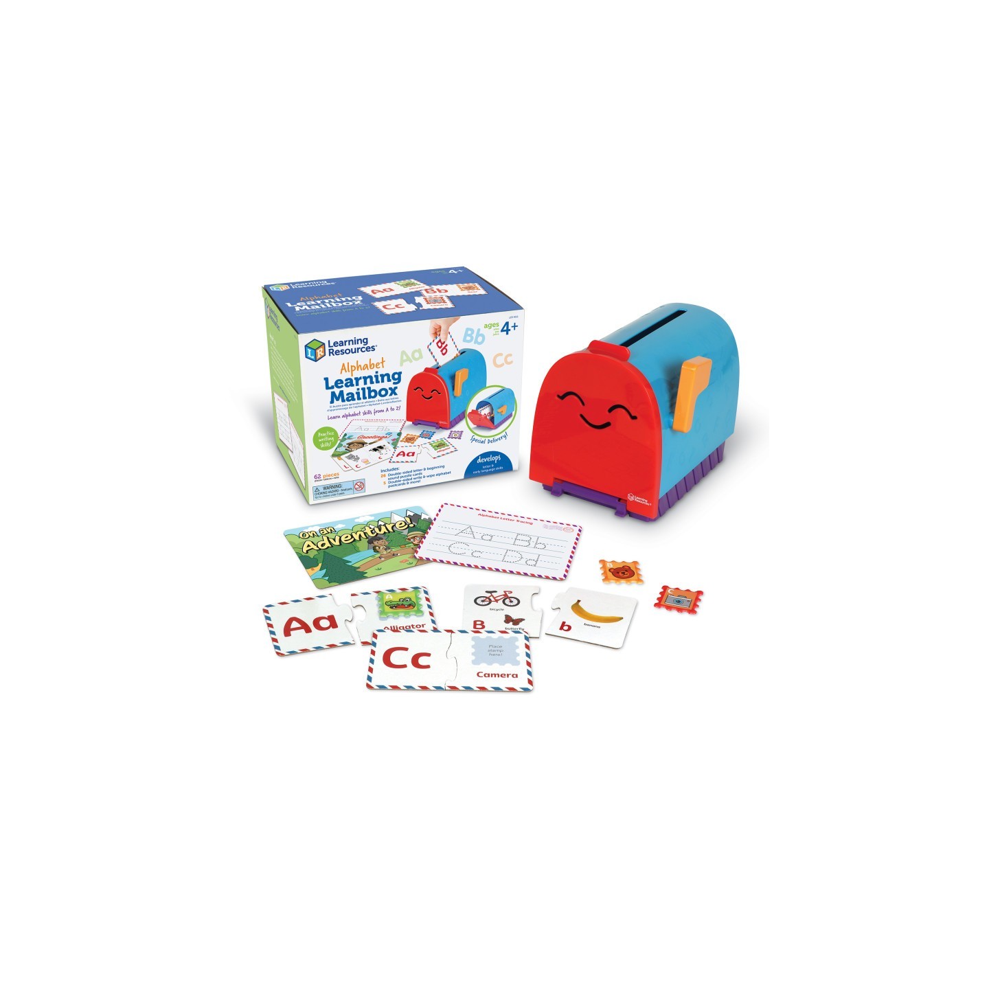 Learning Resources Alphabet Learning Mailbox