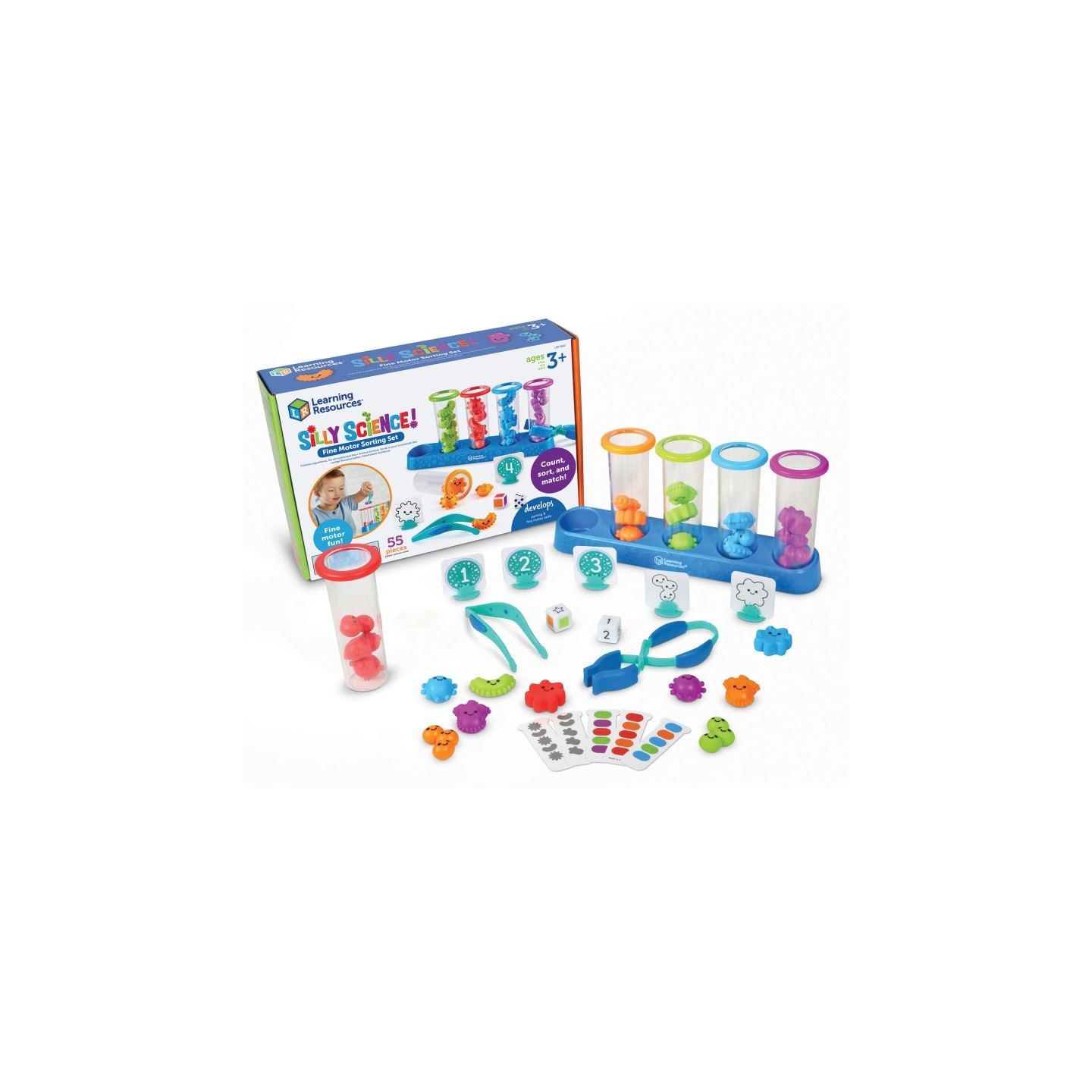 Learning Resources Silly Science Fine Motor Sorting Set