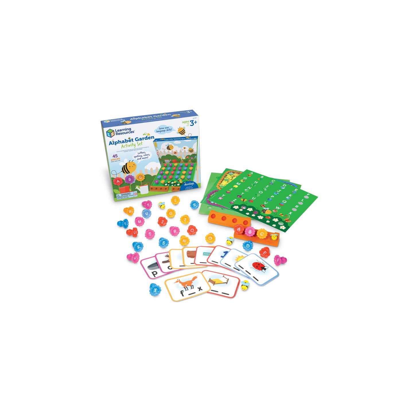 Learning Resources Alphabet Garden Activity Set