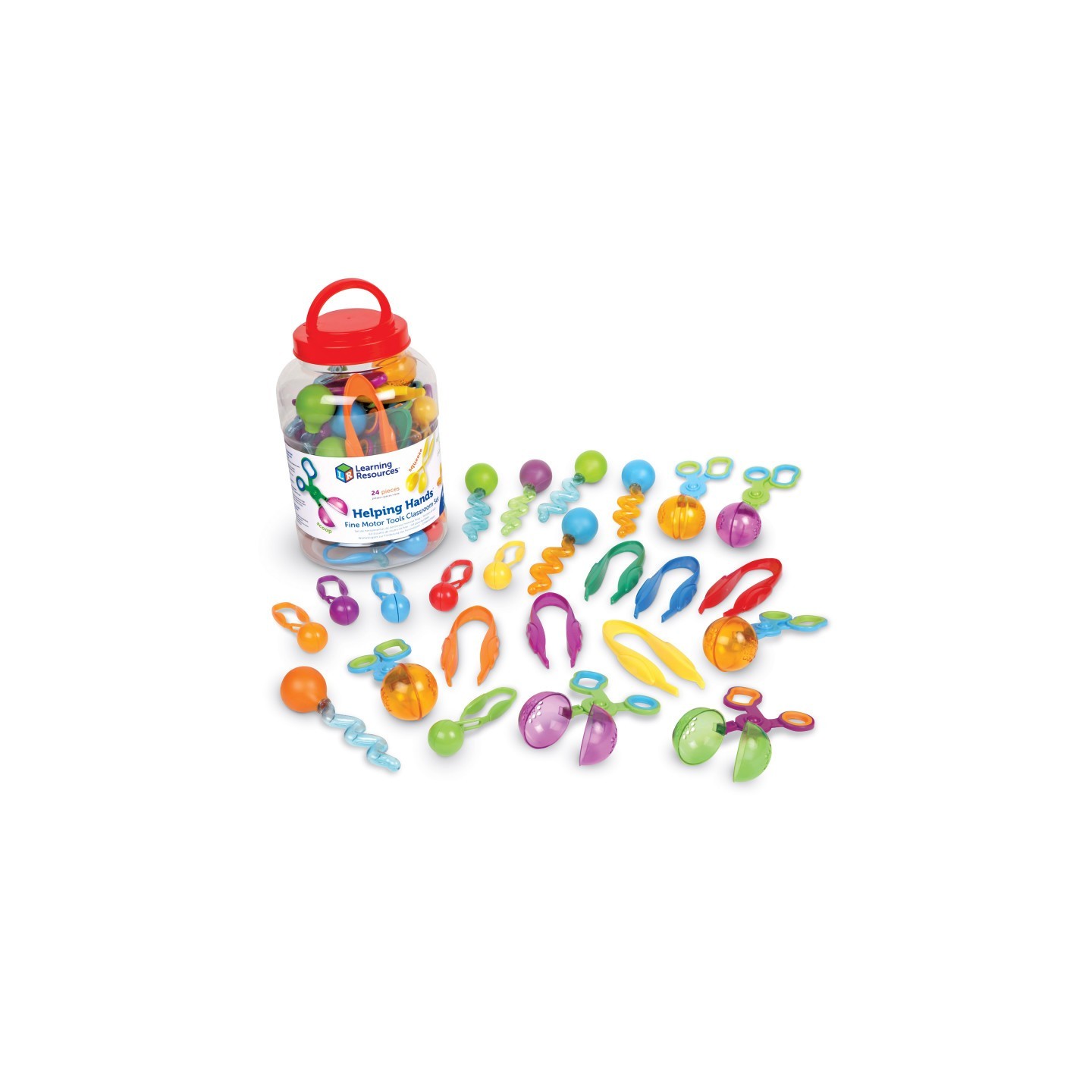 Learning Resources Helping Hands Fine Motor Tools Classroom Set