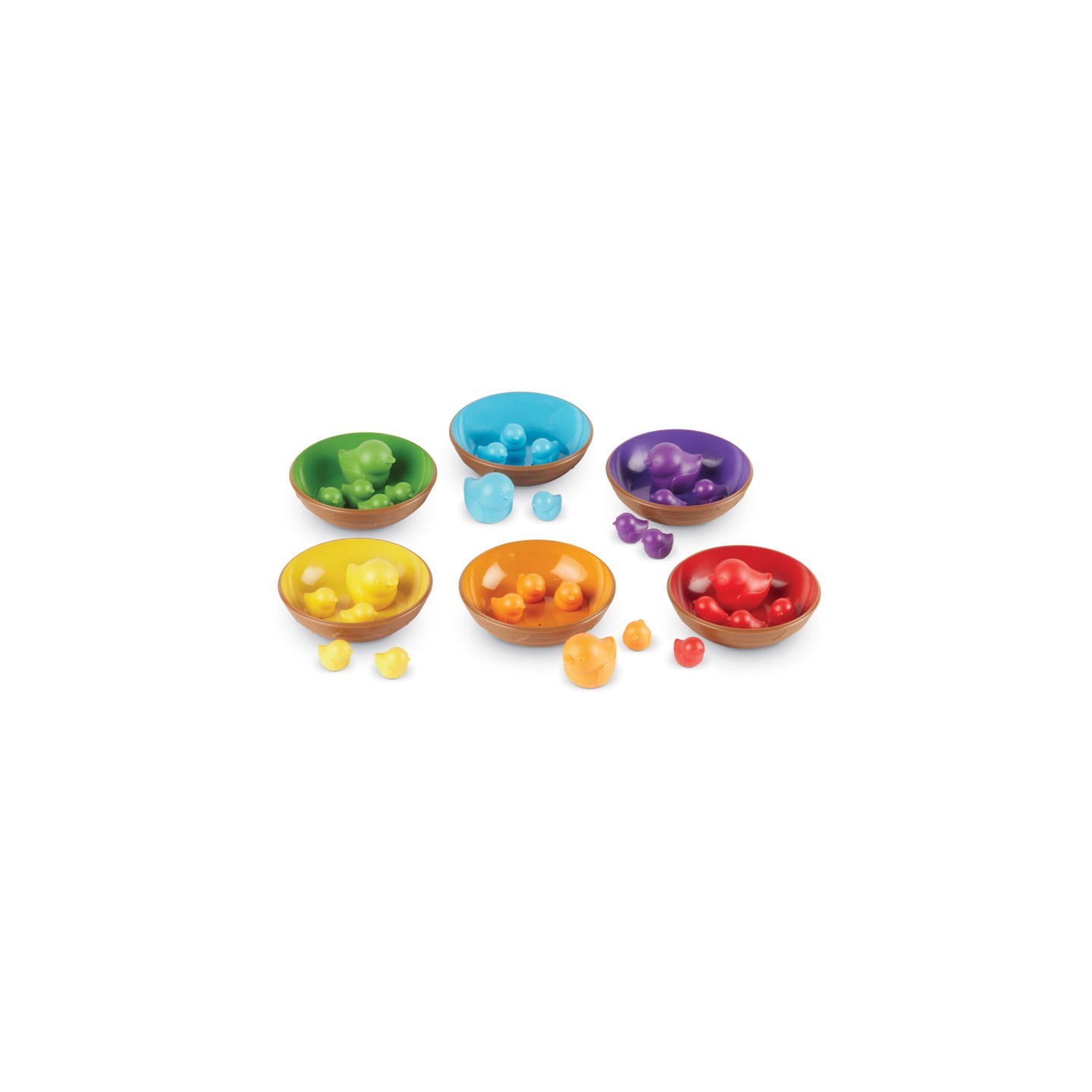 Learning Resources Birds in a Nest Sorting Set