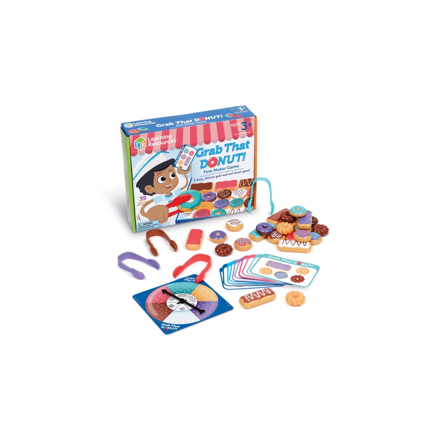 Learning Resources Grab That Donut! Fine Motor Game