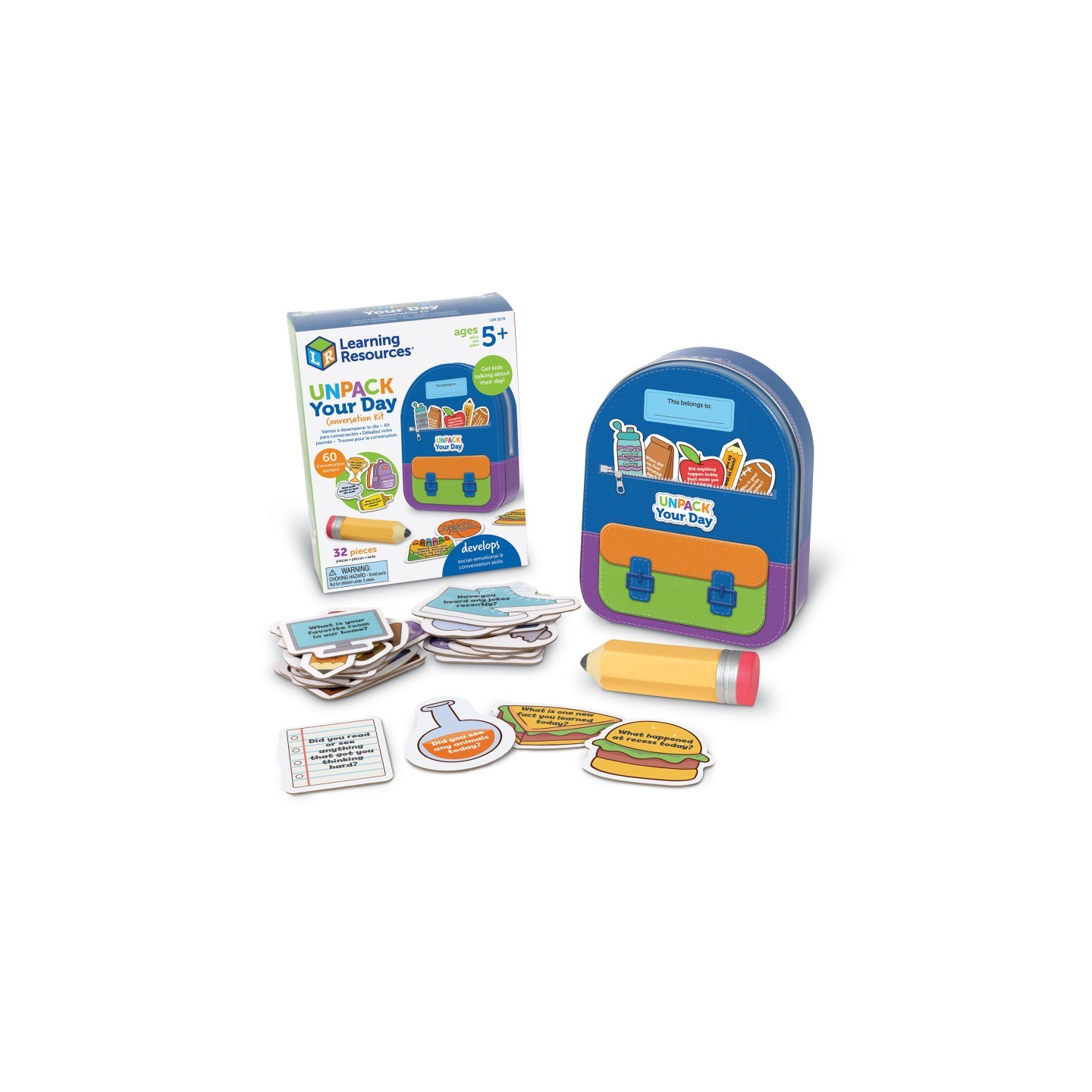 Learning Resources Unpack Your Day SEL Kit