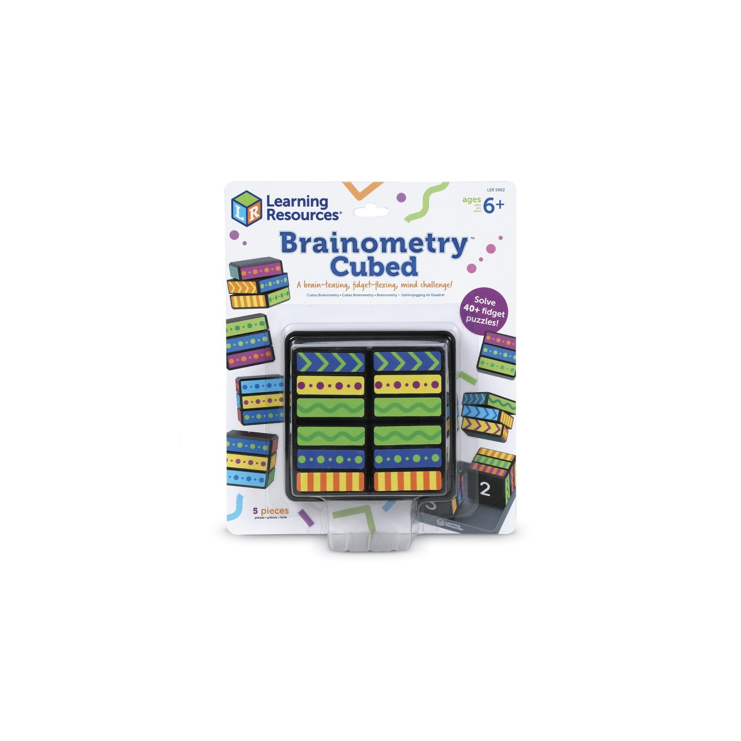 Learning Resources Brainometry Cubed