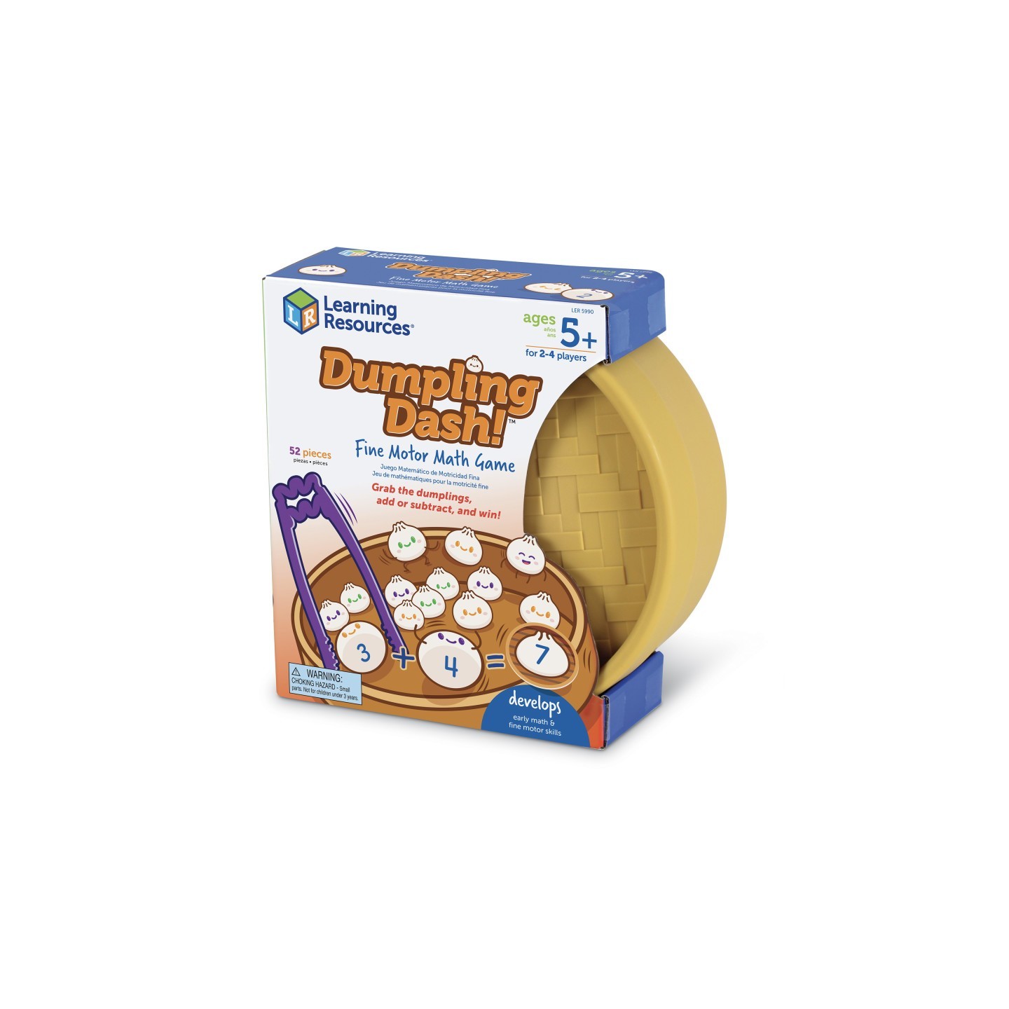Learning Resources Dumpling Dash! Fine Motor Math Game