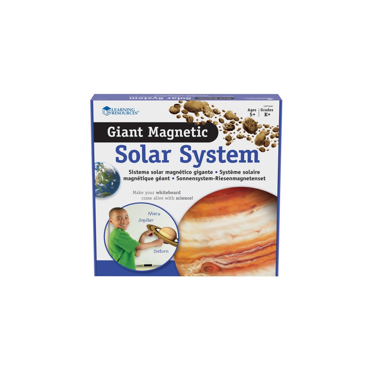 Learning Resources Giant Magnetic Solar System Set, Set of 12