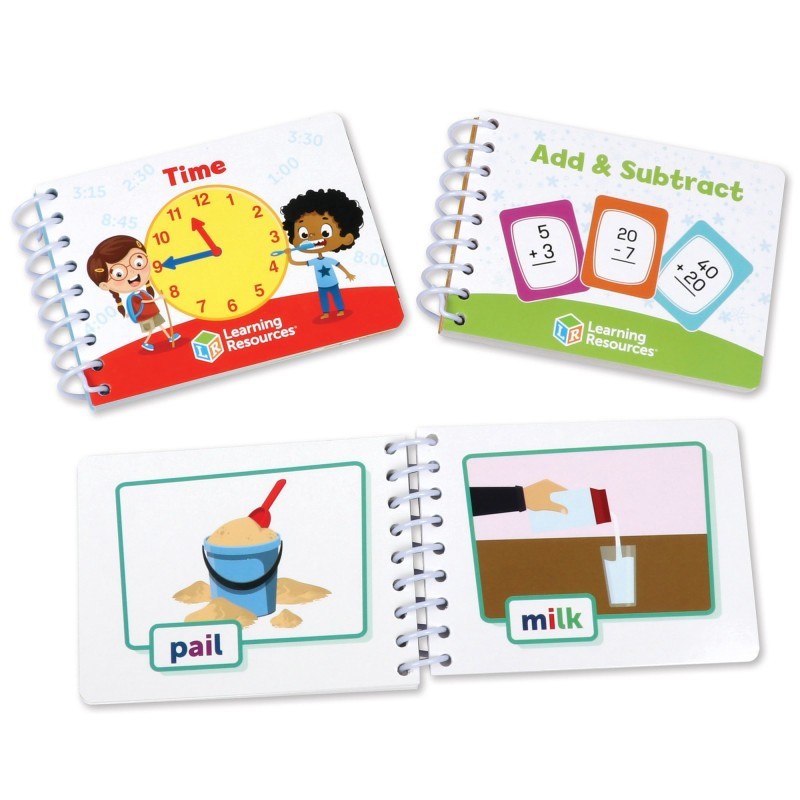 Learning Resources Skill Builders! First Grade Flipbook Library