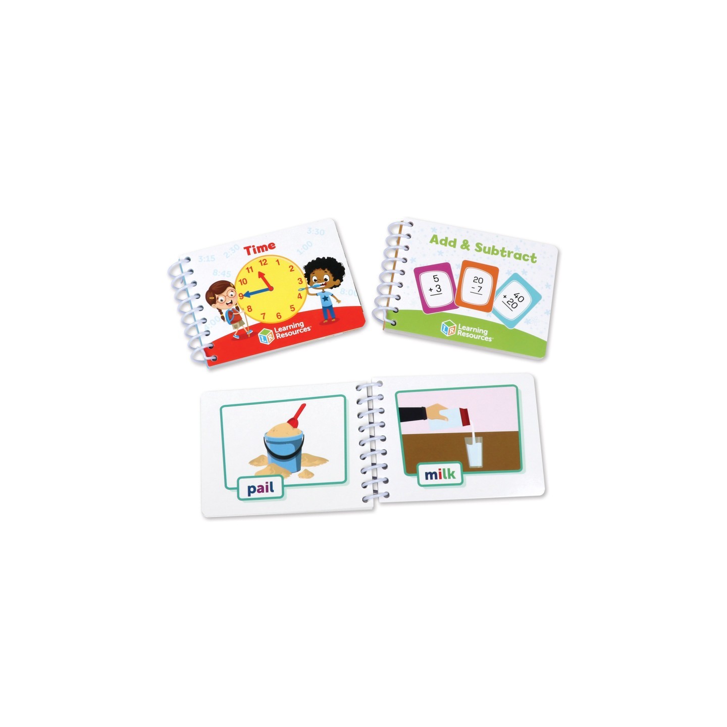 Learning Resources Skill Builders! First Grade Flipbook Library