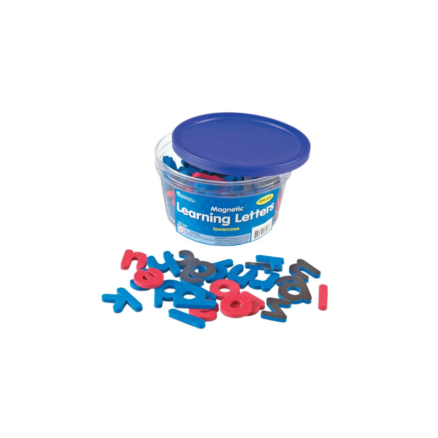 Learning Resources Magnetic Soft Foam Learning Letters, Lowercase
