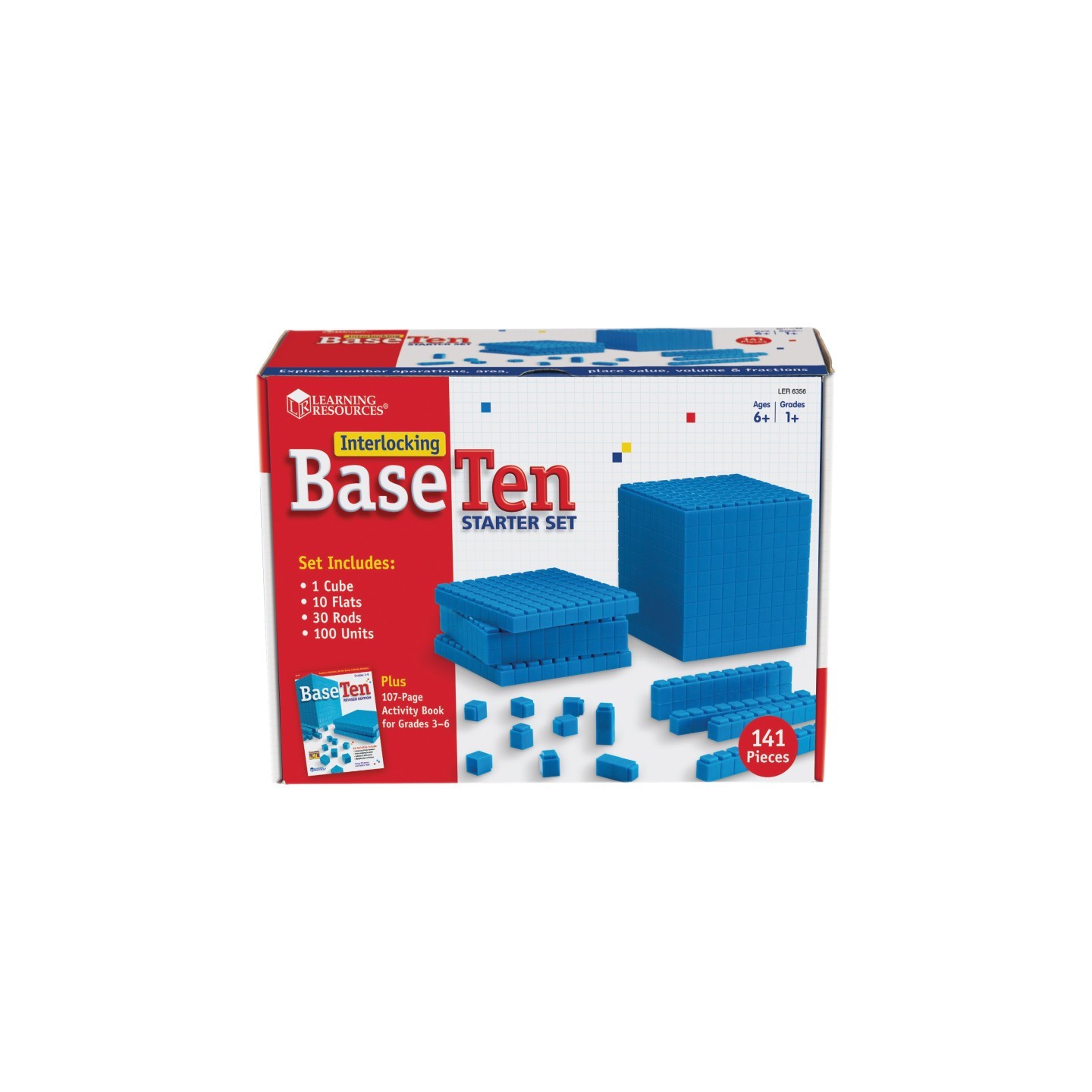 Learning Resources Interlocking Base Ten: Starter Set