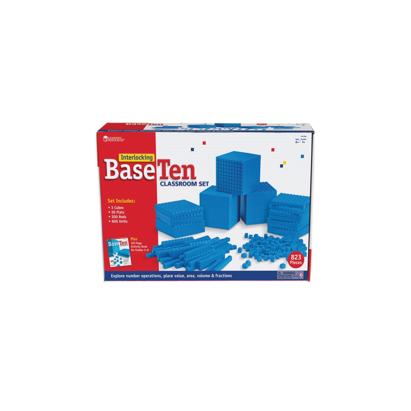 Learning Resources Interlocking Base Ten: Class Set