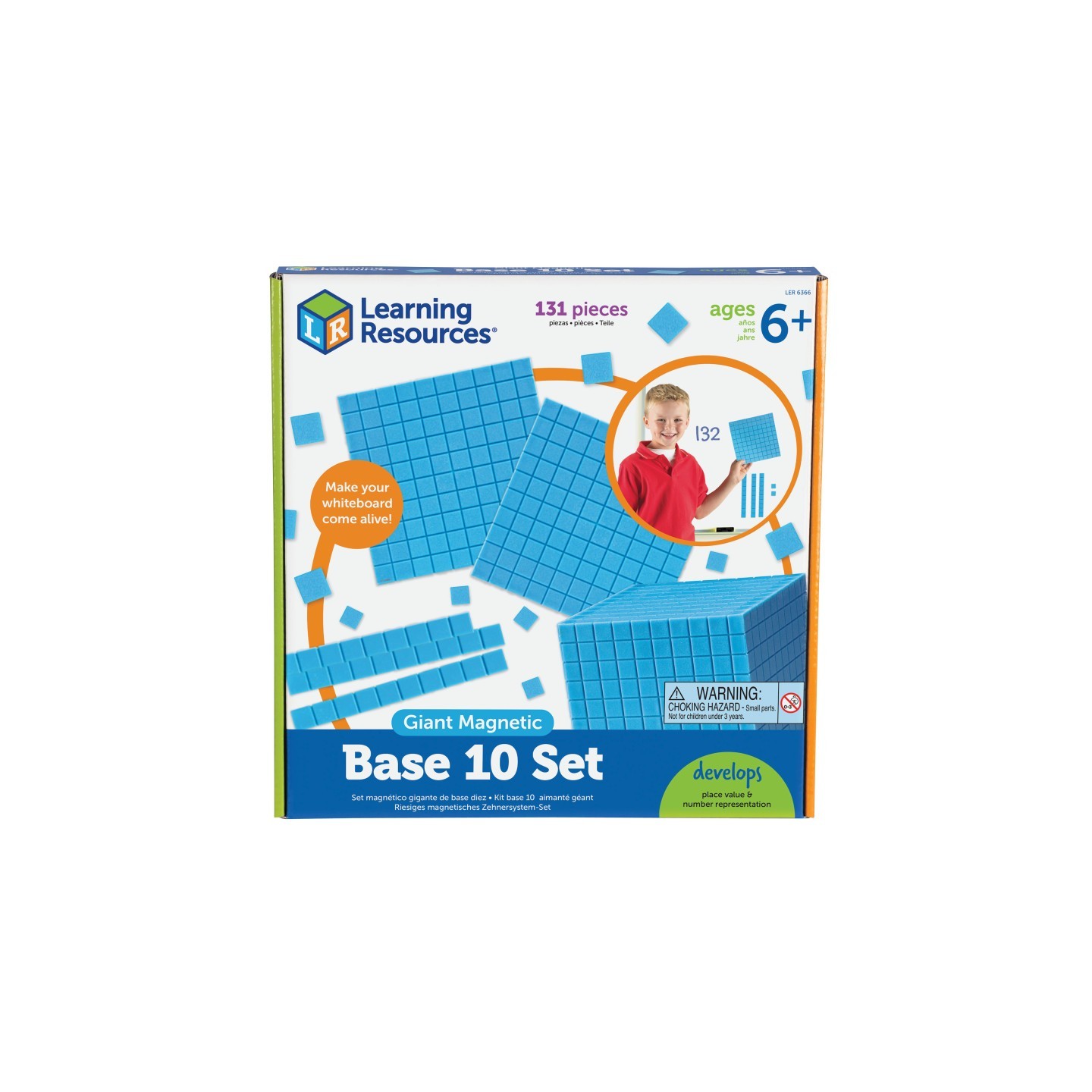 Learning Resources Giant Magnetic Base 10 Set