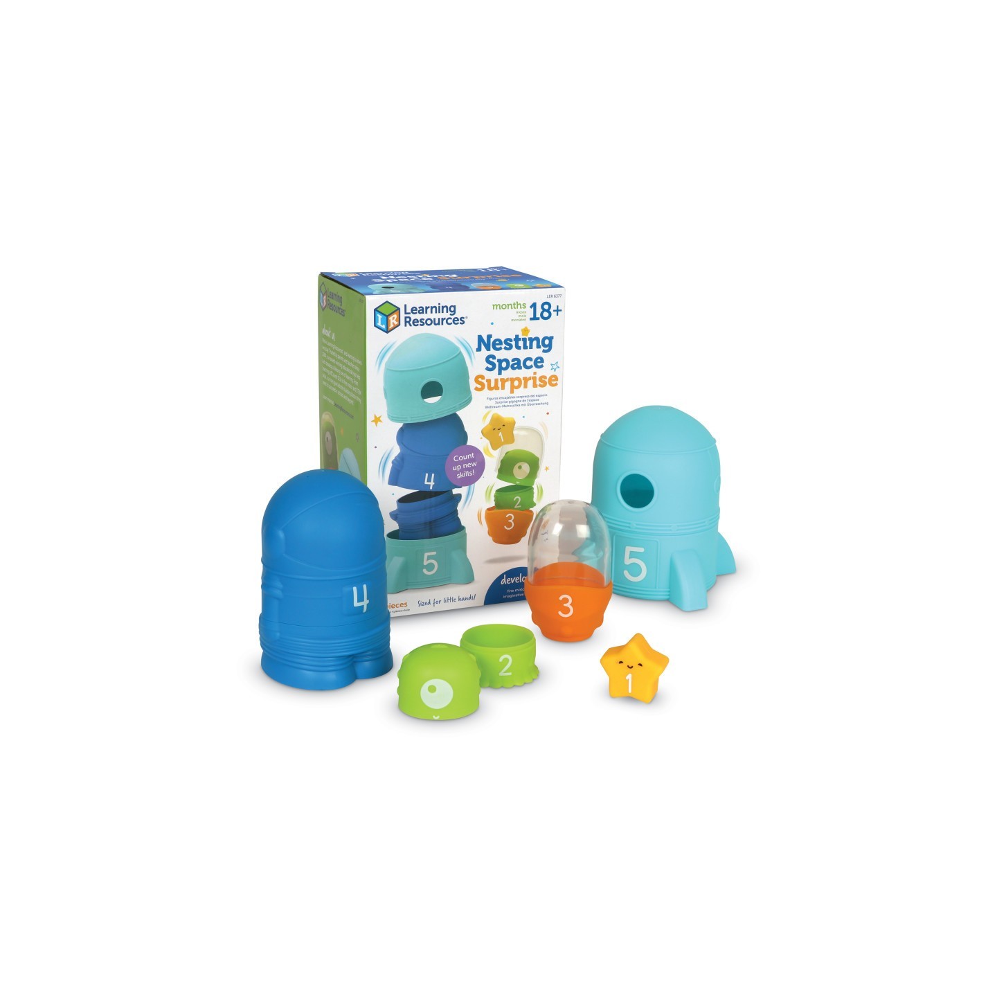Learning Resources Nesting Rocket Ship