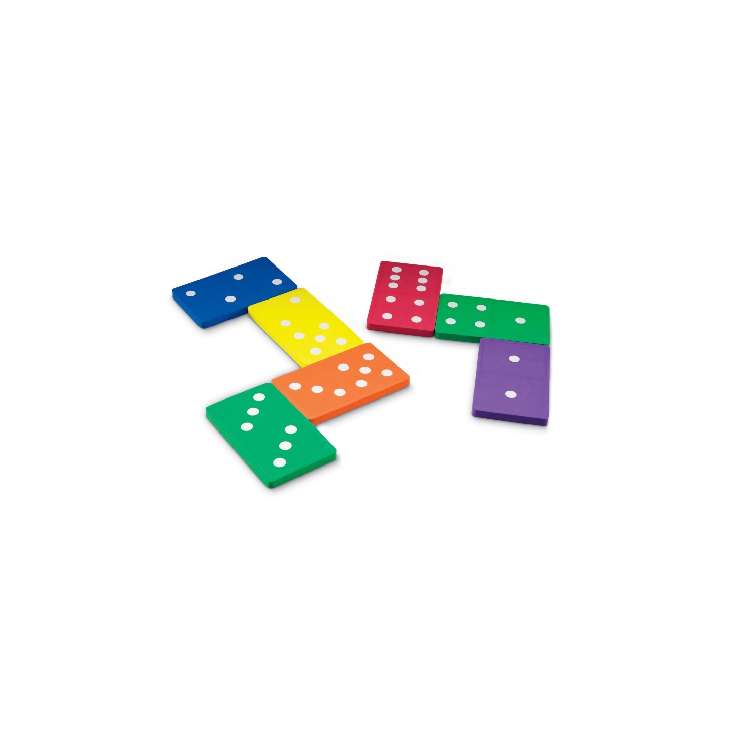 Learning Resources Jumbo Foam Dominoes, Set of 28