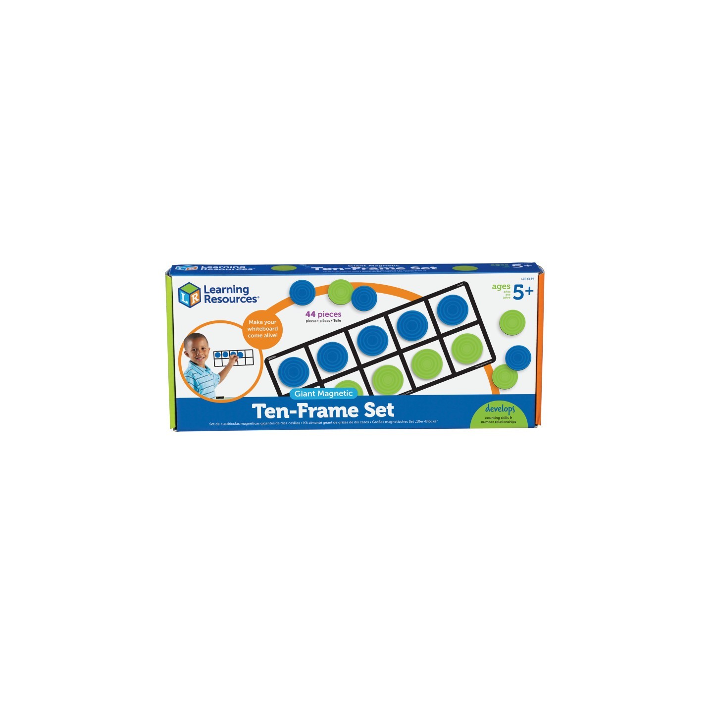 Learning Resources Giant Magnetic Ten-Frame Set