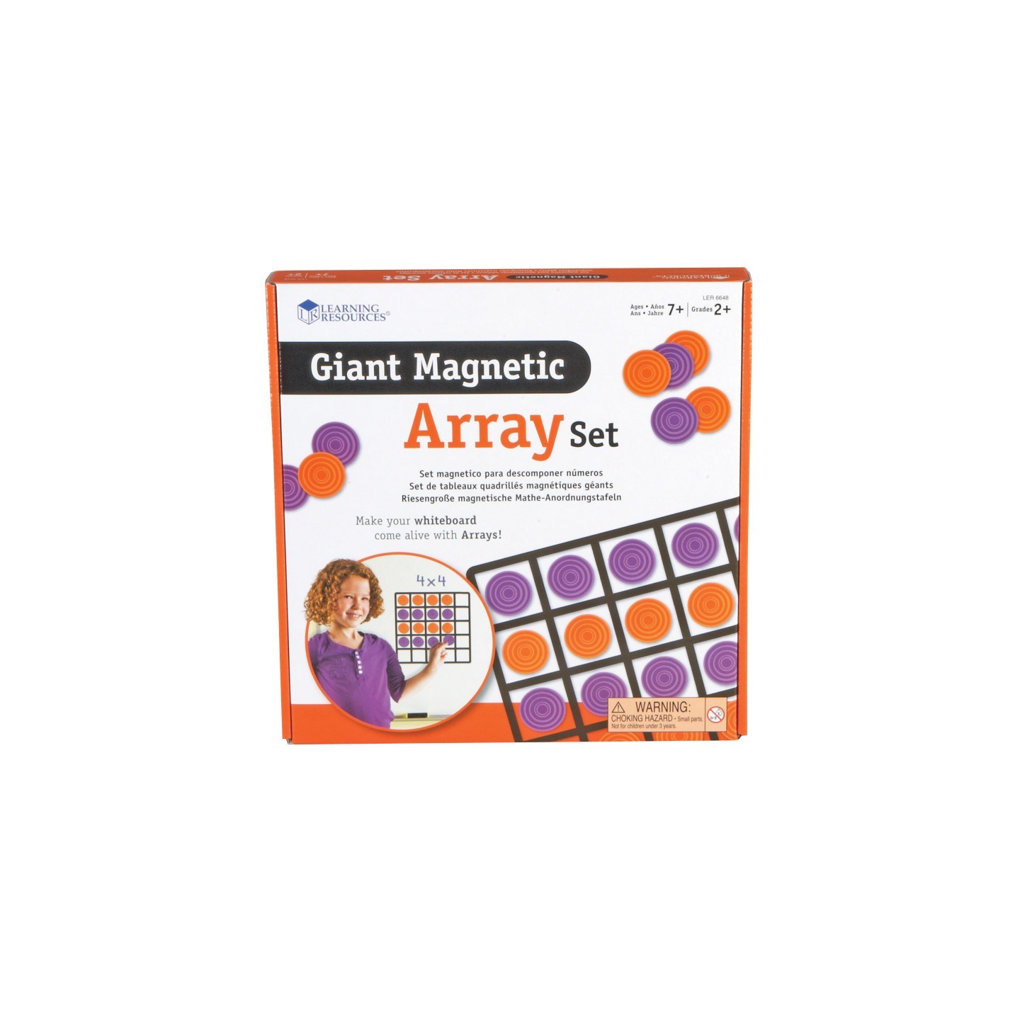 Learning Resources Giant Array Magnetic Demonstration Set