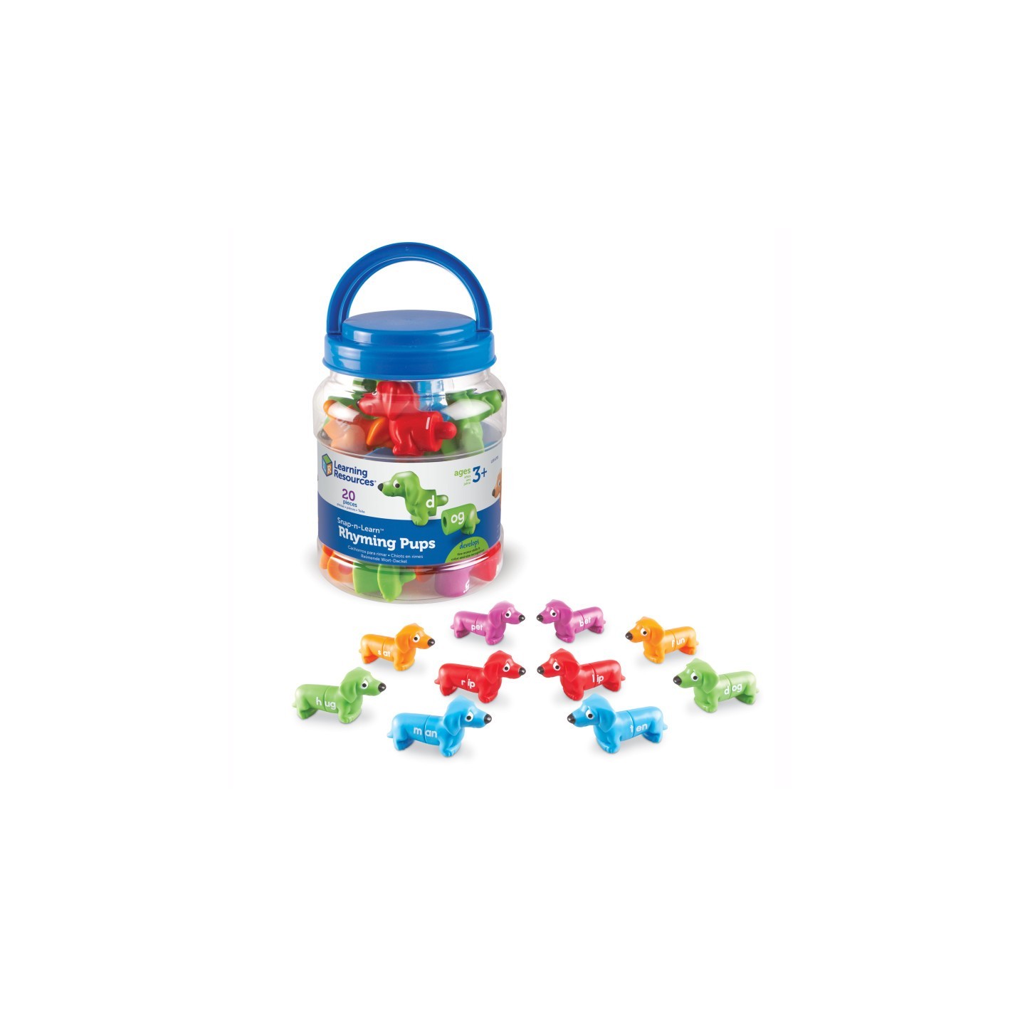 Learning Resources Snap-n-Learn™ Rhyming Pups