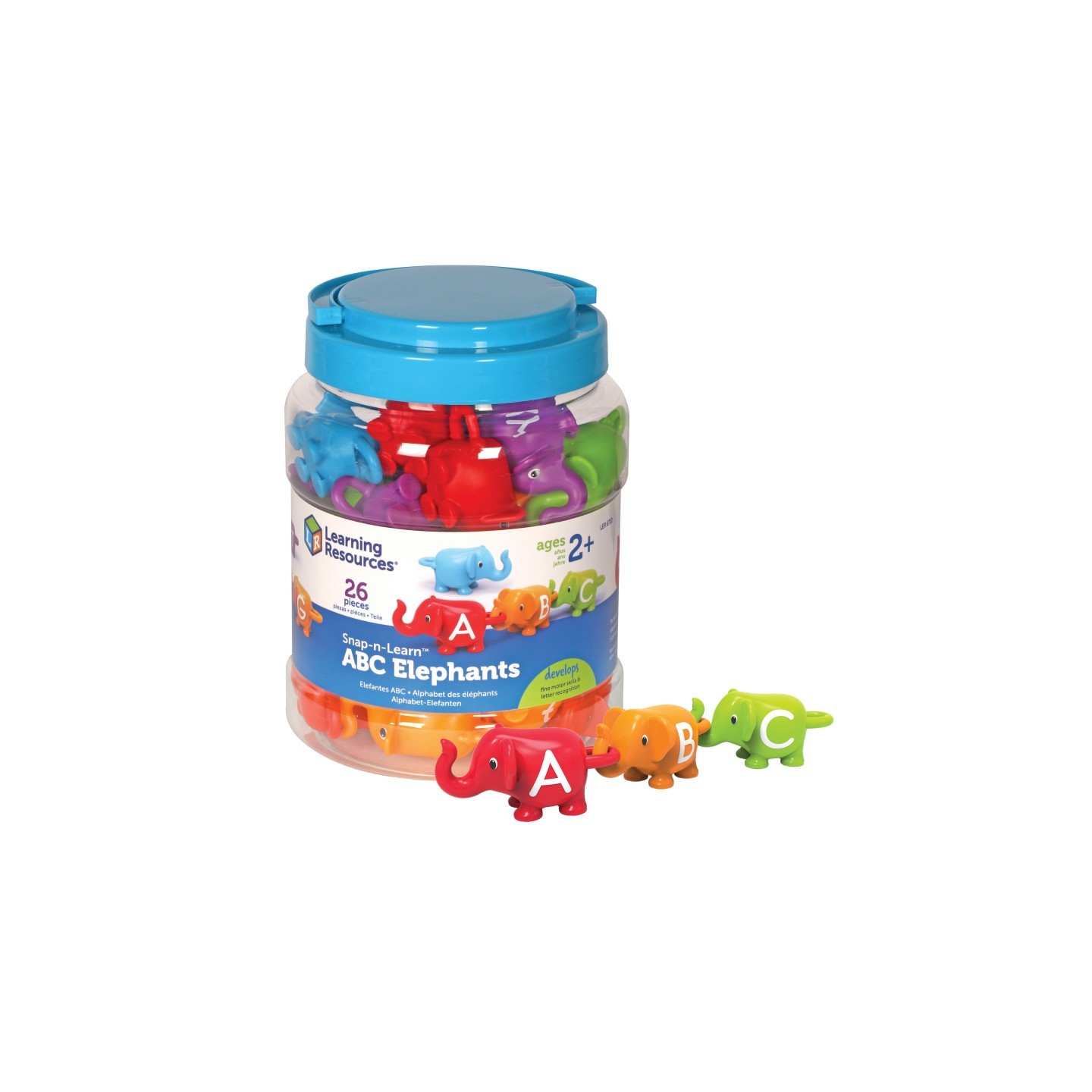 Learning Resources Snap-n-Learn™ ABC Elephants