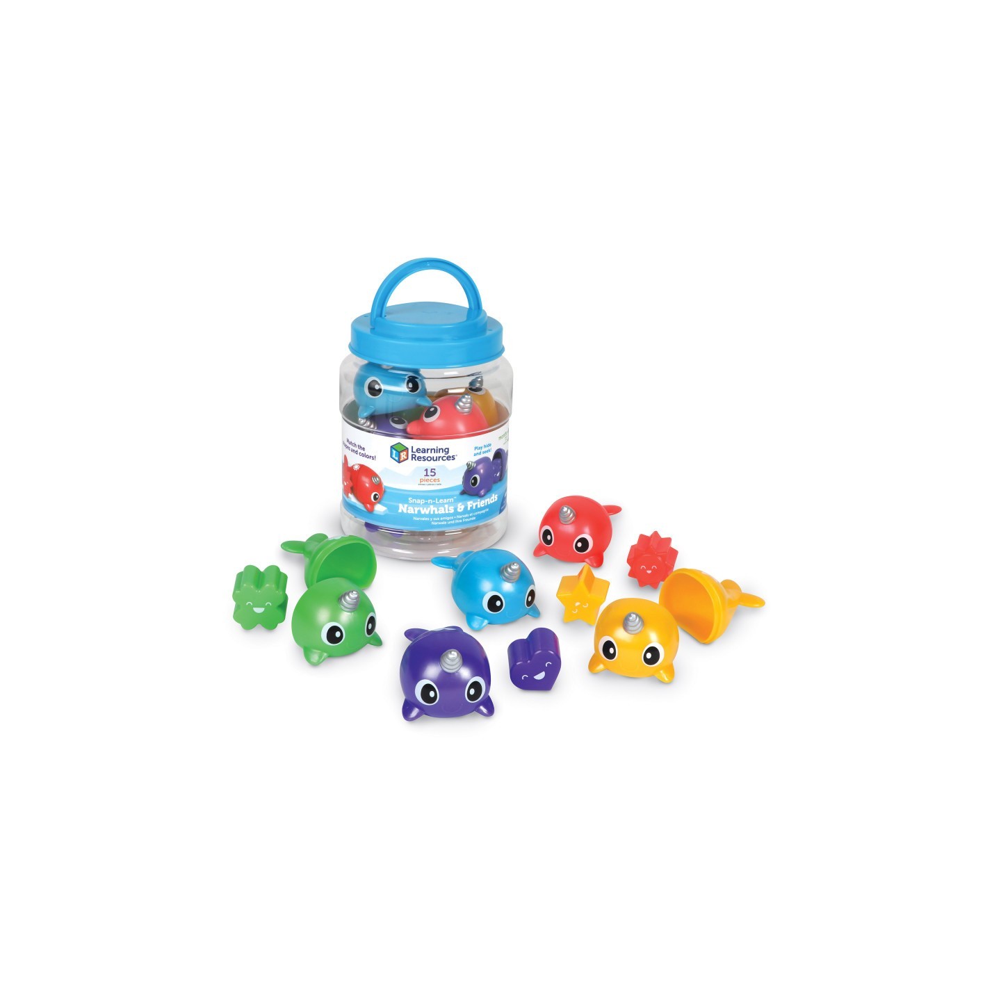 Learning Resources Snap-n-Learn Narwhals & Friends