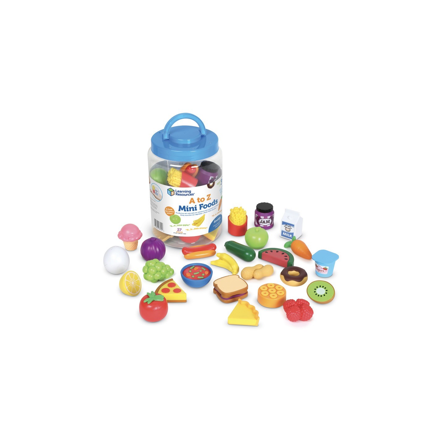 Learning Resources A to Z Mini Foods
