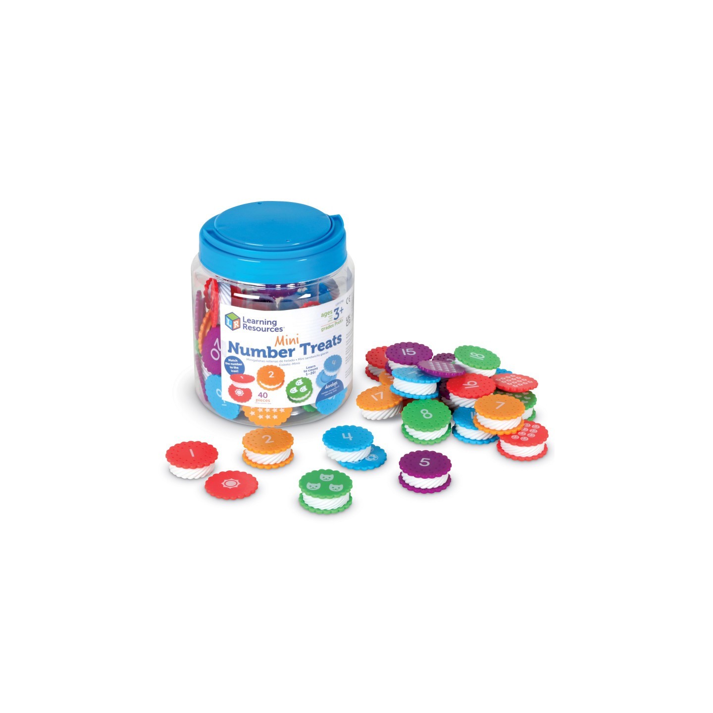 Learning Resources Mini Number Cookies
