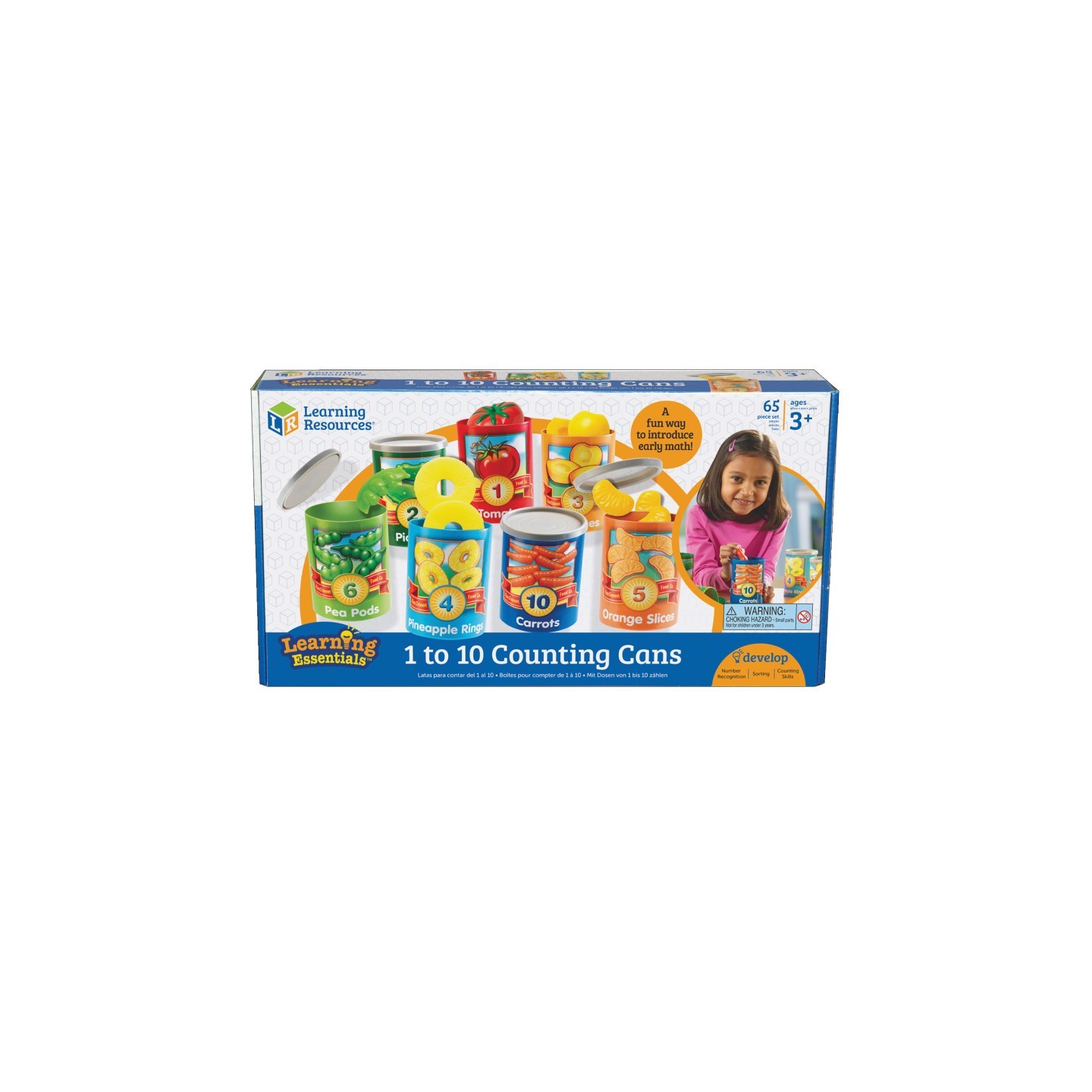 Learning Resources 1 to 10 Counting Cans
