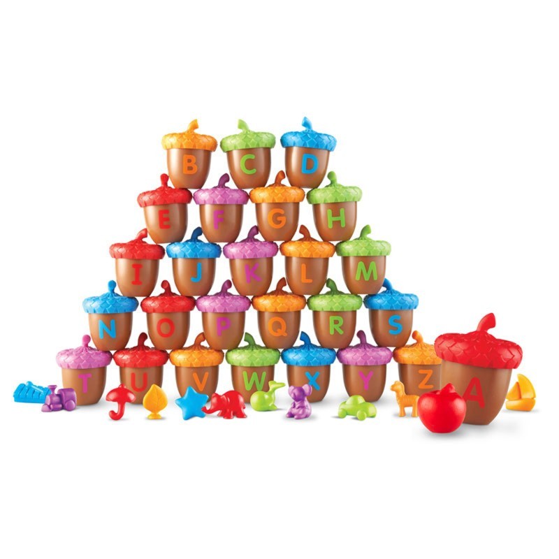 Learning Resources Alphabet Acorns Activity Set