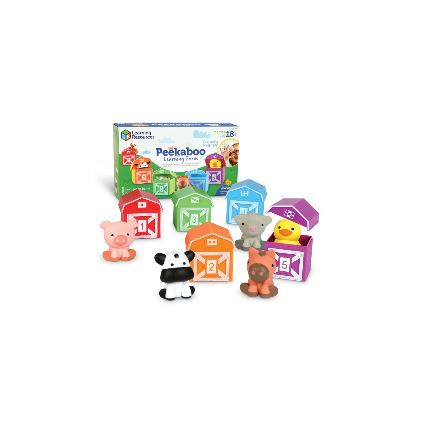 Learning Resources Peekaboo Learning Farm