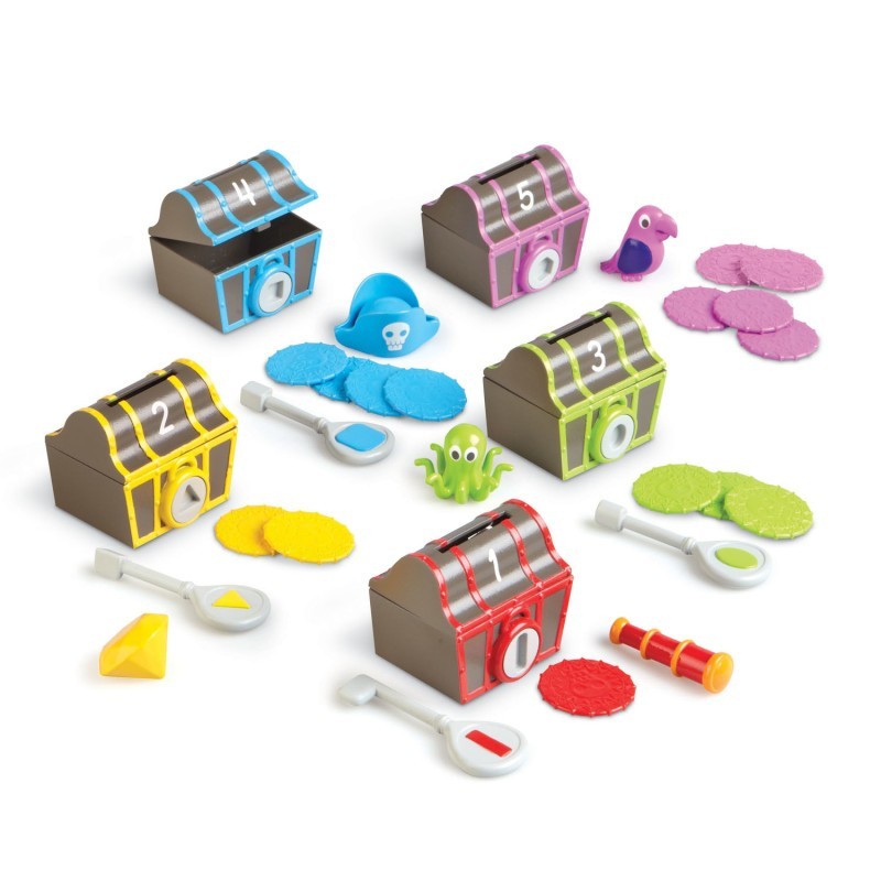 Learning Resources Sorting Surprise Treasure Chests