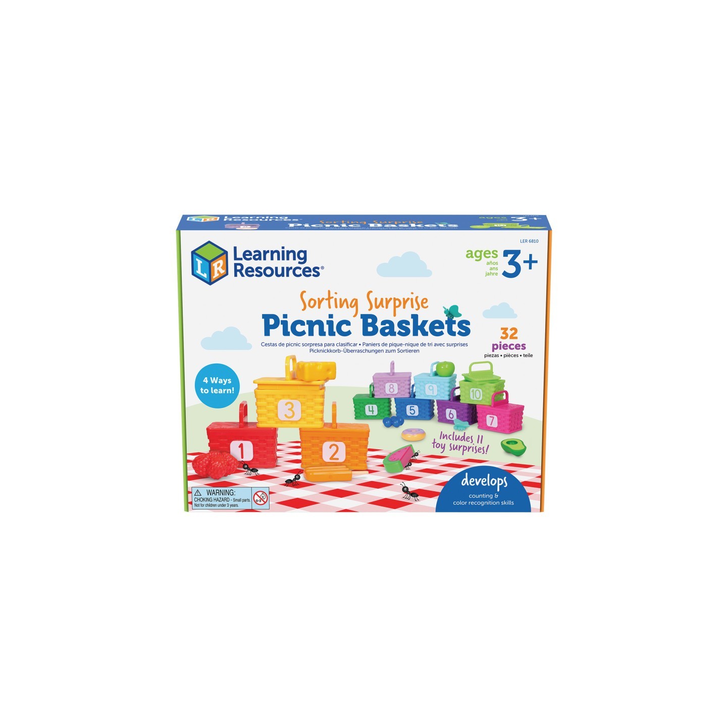 Learning Resources Sorting Picnic Baskets