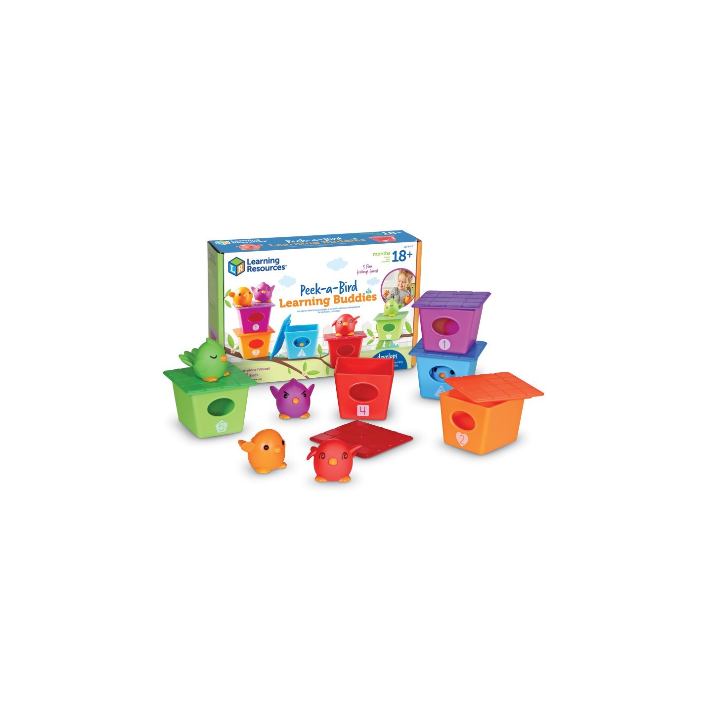 Learning Resources Peek-a-Bird Learning Buddies
