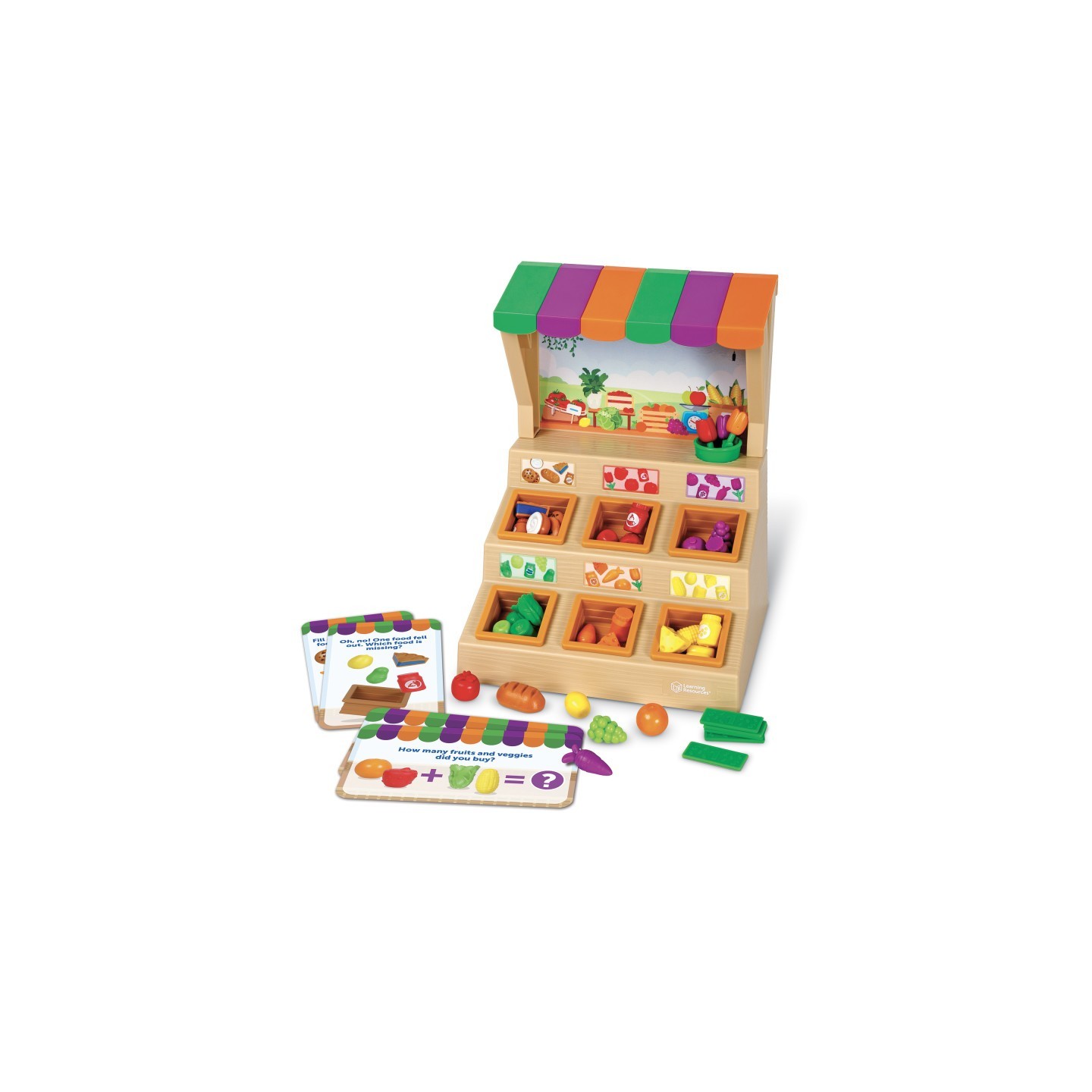 Learning Resources Mini Farmerstand Sorting Set