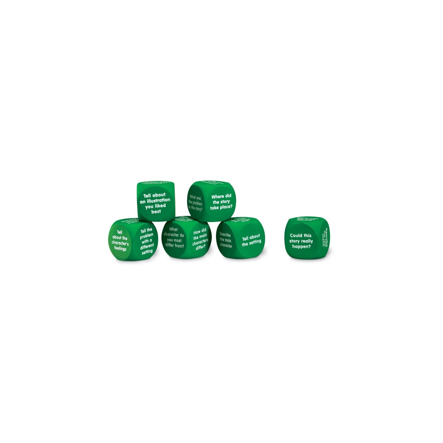 Learning Resources Retell a Story Cubes, Pack of 6