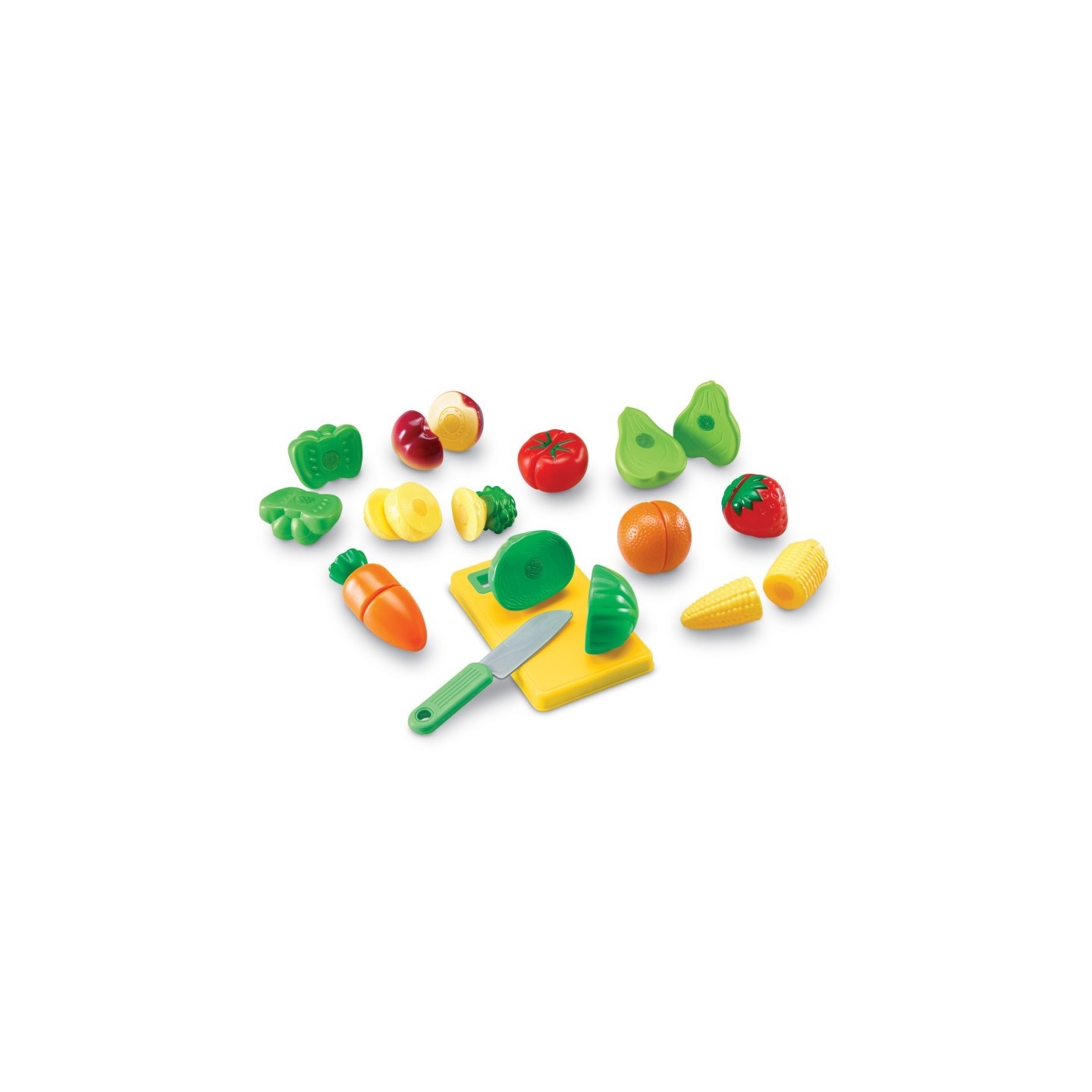 Learning Resources Pretend & Play® Sliceable Fruits & Veggies